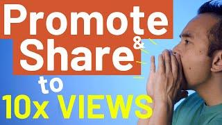 15 ways to PROMOTE, SHARE and DISTRIBUTE your VIDEO | GET VIEWS AND MAXIMIZE REACH!