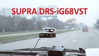 Радар-детектор SUPRA DRS-iG68VST, тестирование работы, сравнение. Радар-детектор с GPS.