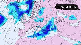 Europe Weather | January 20 , 2025 - ECMWF Model , Precipitation ( Rain Storms ) In Europe