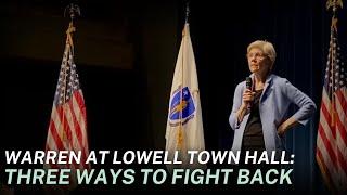 Senator Warren Lowell Town Hall