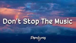 Don't Stop The Music - Rihanna (Lyrics)