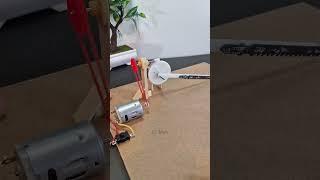 Automatic Saw Mechanism _ DC Motor | #dcmotor #techdiy #diy