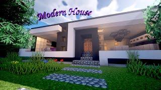 【Minecraft】 Modern House TutorialㅣModern City #2.3