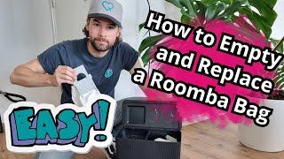  How to Empty the Clean Base and Replace the Roomba Bag - 5 EASY STEPS