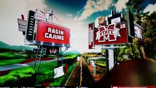 Louisiana vs Mississippi State College Football Week 3 CFL 2018