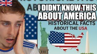 Brit Reacts to Historical Facts About America That Will Blow Your Mind!