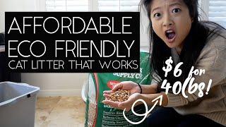 AFFORDABLE ECO FRIENDLY CAT LITTER | SVEN AND ROBBIE