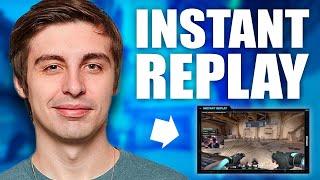 Replay EPIC Moments On Stream Like Shroud Using an Instant Replay In OBS