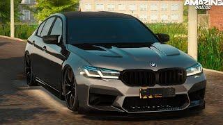 ВЛОЖИЛ 30.000.000₽ в ТЮНИНГ BMW M5 F90! на AMAZING ONLINE! ВНЕШКА ГОТОВА! GTA CRMP