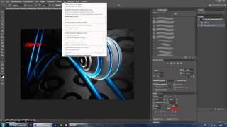 Видео Урок по созданию 3D текста в Adobe Photoshop  CS6