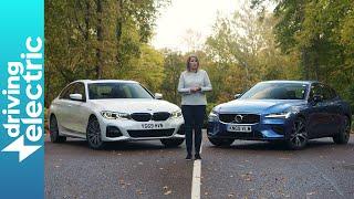 BMW 330e vs Volvo S60 T8 – DrivingElectric