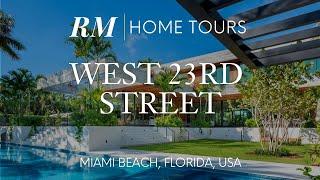 Inside $19.5M Miami Beach Mansion on Sunset Islands in Florida, USA | Residential Market [HOME TOUR]