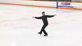 Alistair Kok, Portland ISC, Men's Bronze Freeskate 2022 Pacific Coast Adult Sectionals