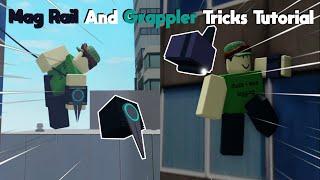 Roblox Parkour Grappler and Mag Rail Tricks Tutorial (CHECK PINNED COMMENT!!!!!)