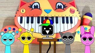 INCREDIBOX SPRUNKI themes on Cat Piano!