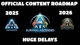 ARK HUGE DELAY... But it's Okay - Official Content Roadmap