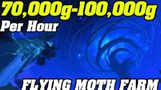 The FlyingMoth Route | 70k - 100k SOLO GOLD PER HOUR | Shadowlands Goldfarm