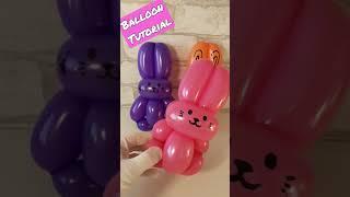 Balloon Bunny Rabbit  Balloon Animals for beginners