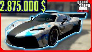 Teuerste Supersportwagen für 2,8 Millionen $ - GTA 5 ONLINE Deutsch PS4