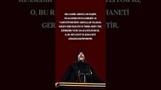 Vasiyet | 1.Delil | Eba Sadık Mehdi'dir