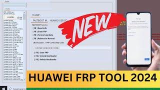 HUAWEI FRP TOOL 2024 BYPASS ALL CUP QUALCOMM,KIRIN | HUAWEI ID REMOVE ONE CLICK | #Frpbypass