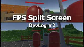 FPS Split Screen, Controller Support in Unity 3D - Castle Wars DevLog #2