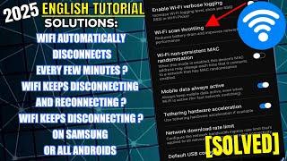 My WiFi Automatically Disconnects Every Few Minutes Android/Samsung || WiFi Keeps Disconnecting[Fix]