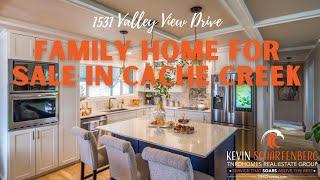 1531 Valleyview Drive, 4 bedroom 2 1/2 bathroom home for sale in Cache Creek