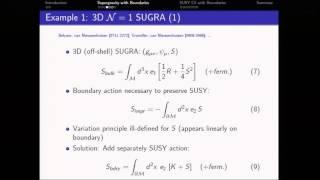 Daniel Mayerson: Supergravity with Boundaries, Chern-Simons Terms and Holographic Casimir Energy