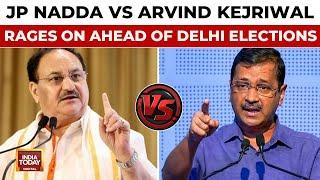 Arvind Kejriwal Vs JP Nadda: Debate Over Purvanchalis, Rohingyas, Delhi Electoral Rolls And More