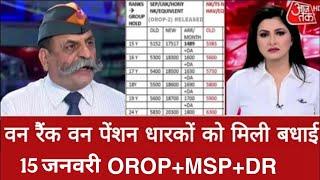 खुशखबरी, OROP-3 पर PCDA और MoD का तोहफा DA/DR | OROP-3 ARREAR जारी! Equal MSP & 8th CPC