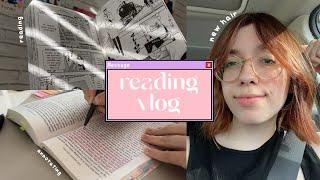 new hair!!!, lots of reading, annotating and trying to beat my reading slump ‍🪴 reading vlog