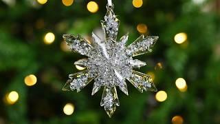 Resin Snowflakes | Easy Resin Snowflake Ornaments