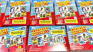 RETAIL REVIEW!  2024 TOPPS ARCHIVES BLASTER BOXES !