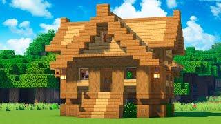 Стартовый дом в minecraft для 2 игроков