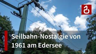 Waldecker Bergbahn Schloss Waldeck | Nostalgie am Edersee | Pohlig-Seilbahn von 1961!