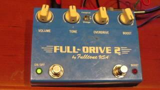 Fulldrive 2 by Fulltone USA Overdrive Pedal Guitar Review