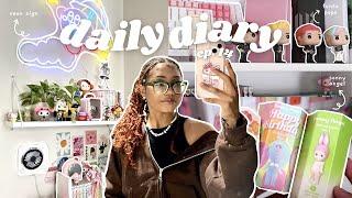 COZY VLOG : manga & figure shopping, sonny angel unboxing, album listening party, good eats