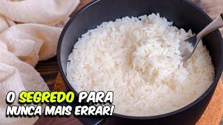 COMO FAZER ARROZ SOLTINHO l COZINHA BÁSICA #9