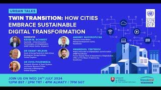 Urban Talks | Twin Transition: How Cities Embrace Sustainable Digital Transformation (English)