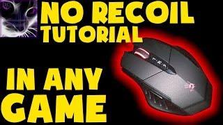 NO RECOIL TUTORIAL - A4Tech Bloody Gun3 V7 Mouse in CS2 / CS:GO