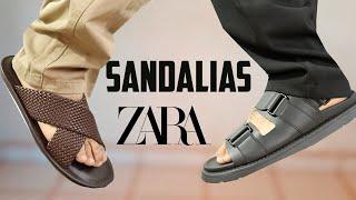 SANDALIAS DE ZARA 2024 ¿VALEN LA PENA? I BUENOS, BONITOS Y BARATOS #sandals #zara #male