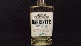 Джин BARRISTER Dry Gin