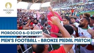  Morocco beat Egypt  to win bronze in Men’s Football | Paris 2024 Highlights