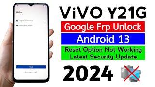 Vivo Y21G (V2152) Google Frp Unlock Android 13 WITHOUT PC