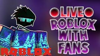 Playing Roblox With Fans! | ToxAura Livestreams