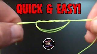 How to Tie a Surgeons Knot | How to Tie Two Lines Together | Best Fishing Knots | Fishing Tutorial