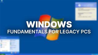 The SMALLEST Windows Install? - Windows Fundamentals for Legacy PCs