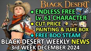 FREE BDO & INSTANT Lv. 61 Character + FULL SET TET GEAR (BDO News, 3rd Week Dec 2024) Update