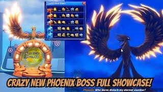 CRAZY NEW PHOENIX BOSS In Roblox Blade Ball SHOWCASE AND WALKTHROUGH!Plus Giveaway